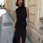 Vestido largo cruzado elegante | Stylicious (2)