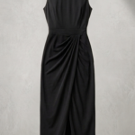 Vestido largo cruzado elegante | Stylicious (15)