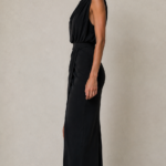 Vestido largo cruzado elegante | Stylicious (5)