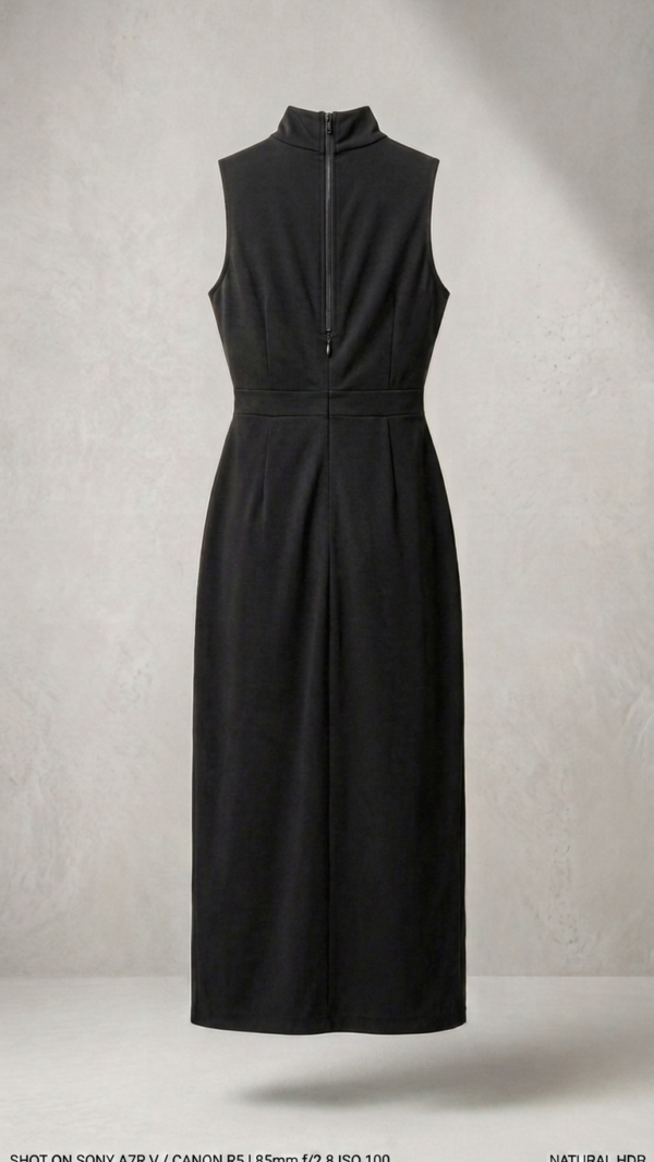 Vestido largo cruzado elegante | Stylicious (16)