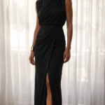 Vestido largo cruzado elegante | Stylicious (8)