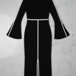 Vestido negro midi elegante | Stylicious (7)