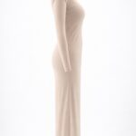 Vestido largo asimetrico elegante | Stylicious (19)