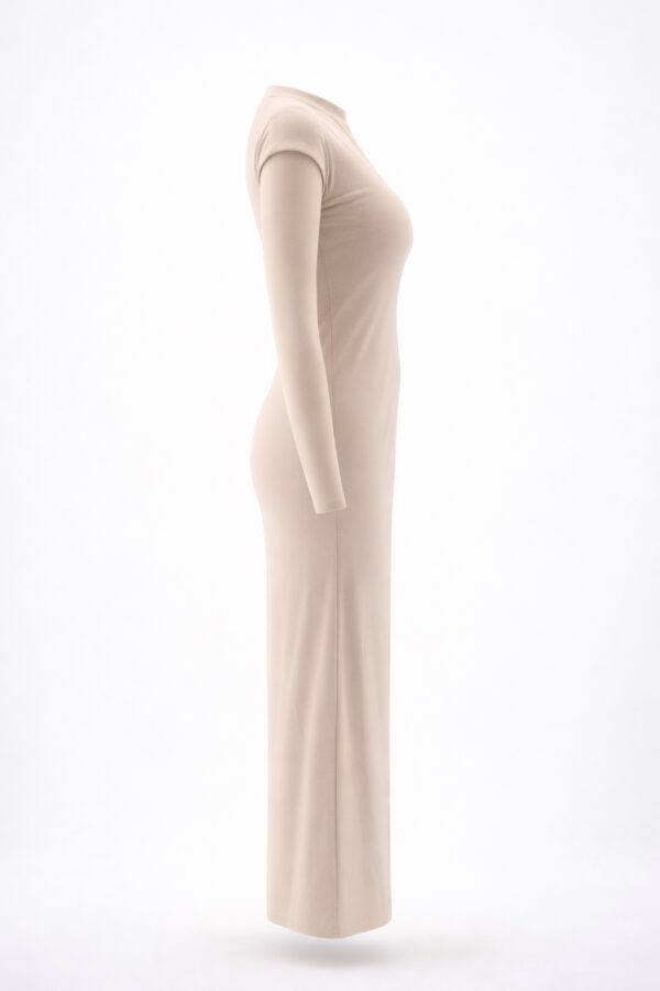 Vestido largo asimetrico elegante | Stylicious (19)