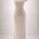 Vestido largo asimetrico elegante | Stylicious (18)