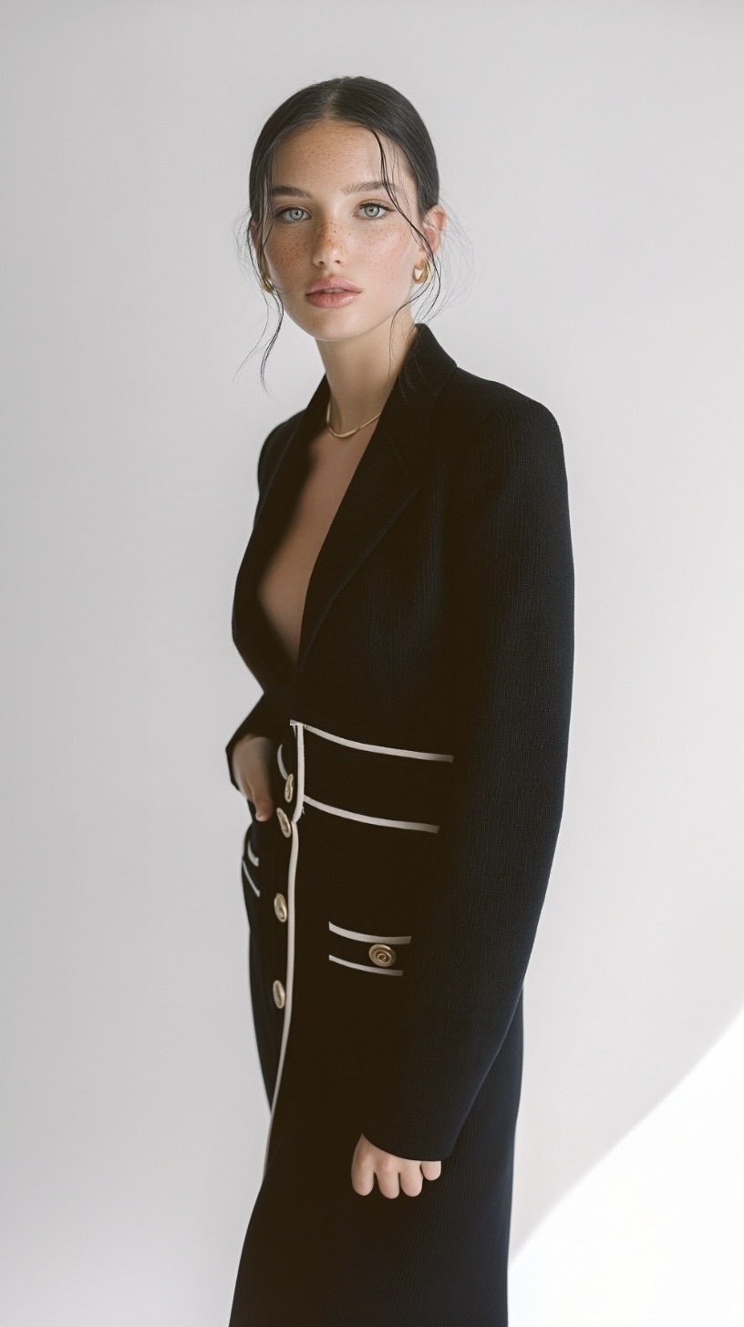 THE KNIT ARCHITECTURE SET - Noir