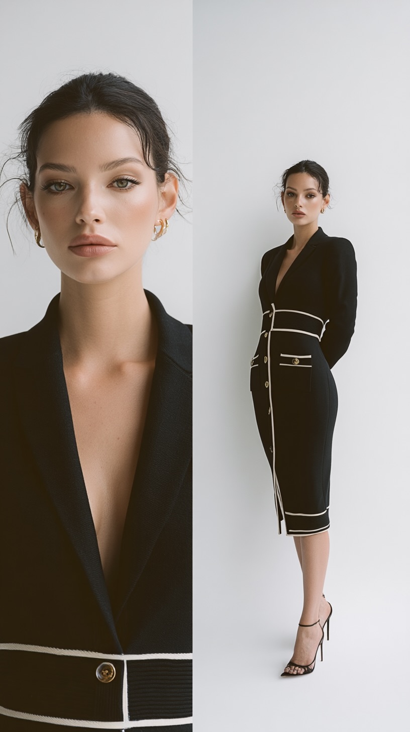 THE KNIT ARCHITECTURE SET - Noir