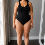 Vestido largo negro con nudo | Stylicious (29)