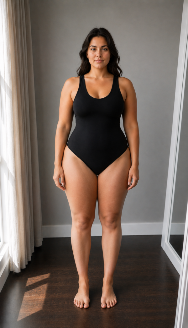 Vestido largo negro con nudo | Stylicious (29)