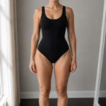 Vestido largo negro con nudo | Stylicious (30)