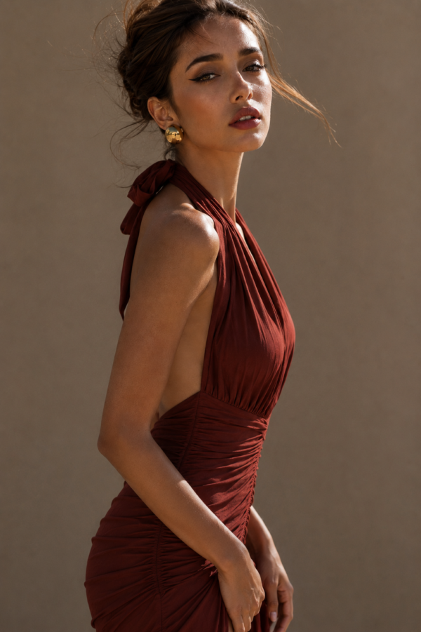 Vestido Fruncido