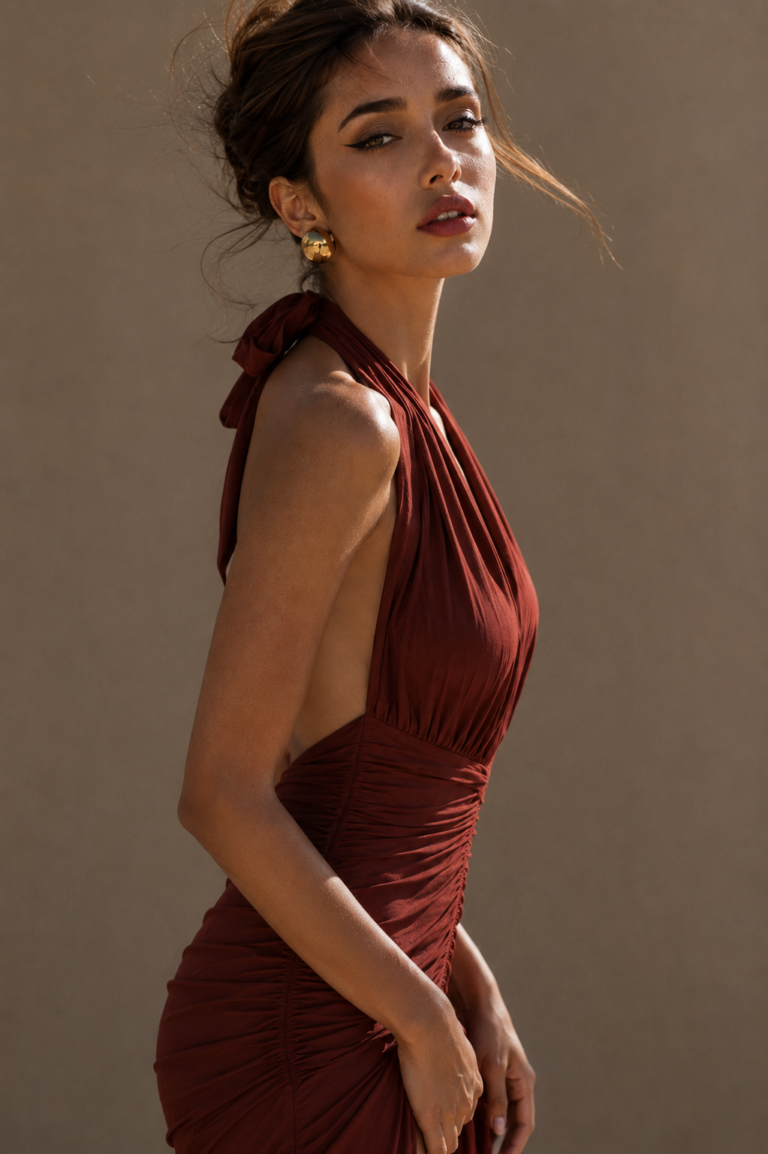 Vestido Fruncido