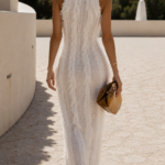 vestido blanco exclusivo
