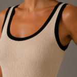 Vestido de punto beige y negro | Stylicious (6)