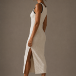 Vestido blanco y negro de punto | Stylicious (13)