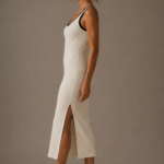 Vestido blanco y negro de punto | Stylicious (20)