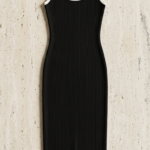 Vestido negro y blanco de punto | Stylicious (8) packshot