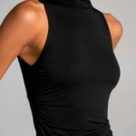 Vestido largo negro fluido | Stylicious (11)