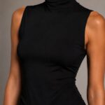Vestido largo negro fluido | Stylicious (17)