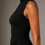 Vestido largo negro fluido | Stylicious (8)