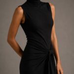Vestido largo negro fluido | Stylicious (7)