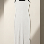 vestido dualite blanco y negro packshot