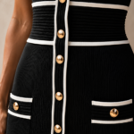 Conjunto top y falda negro elegante | Stylicious (17)