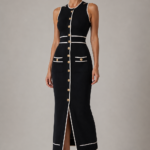 Conjunto top y falda negro elegante | Stylicious (10)