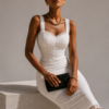 Vestido Fleur | Blanco Nube <lookbook