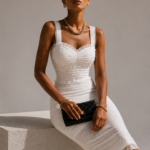 Vestido Fleur | Blanco Nube <lookbook
