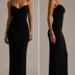 Vestido negro con brillo de fiesta | Stylicious (7)