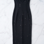 Vestido negro con brillo de fiesta | Stylicious (8)