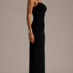 Vestido negro con brillo de fiesta | Stylicious (4)