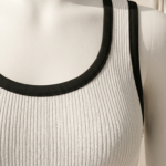 Vestido blanco y negro de punto | Stylicious (27)