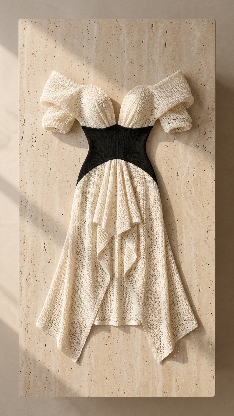 Vestido Mini | Contraste