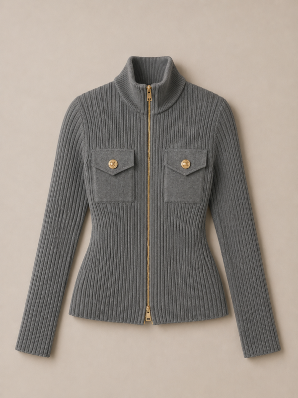 cardigans gris packshot