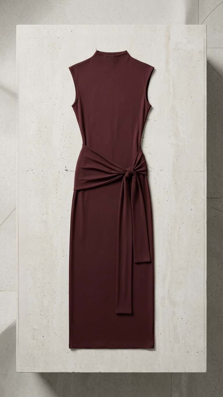 vestido nudo bungury packshot.